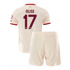 Bayern Munich Michael Olise #17 Tredjedraktsett Barn 2024-25 Kortermet (+ korte bukser)